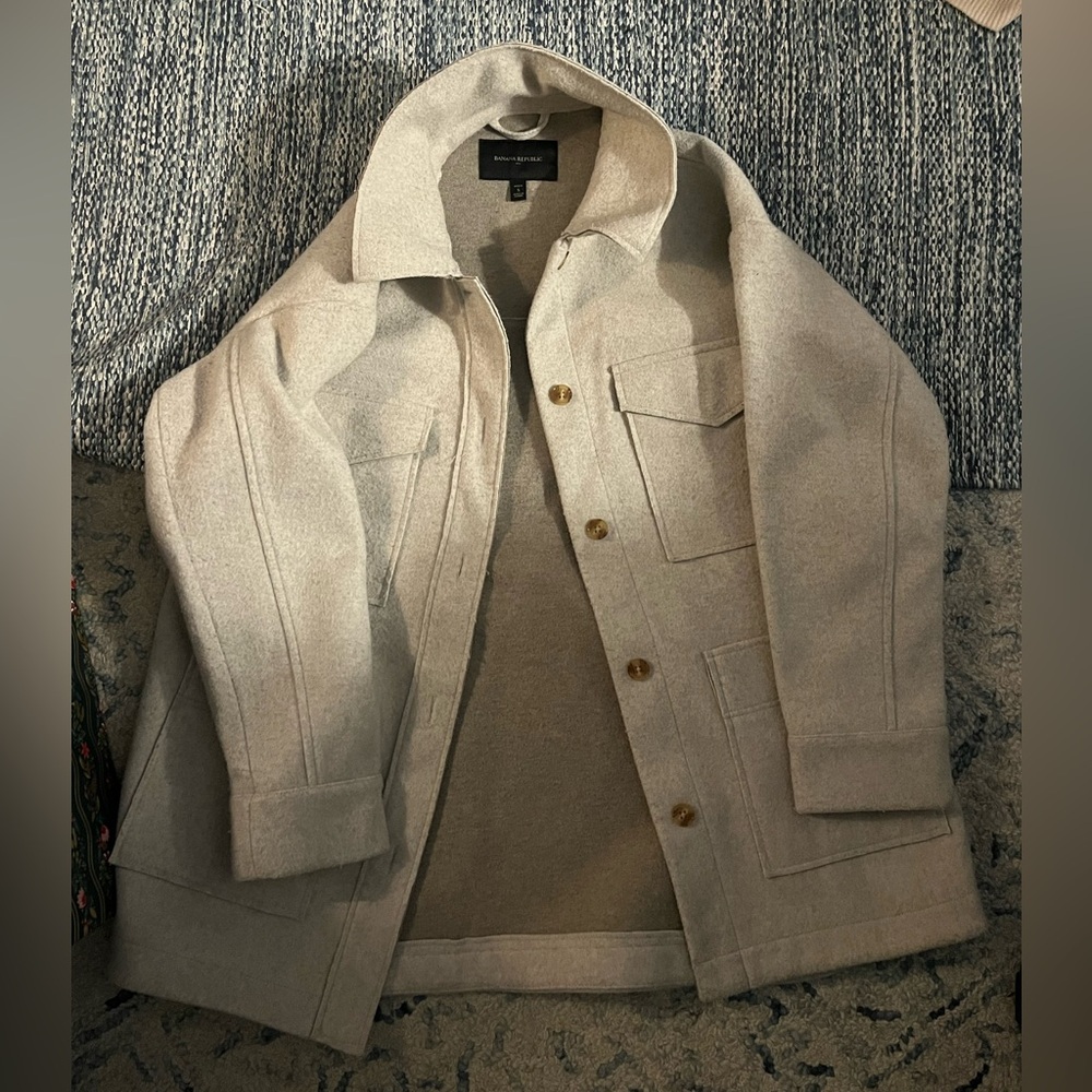 Light Grey Shacket